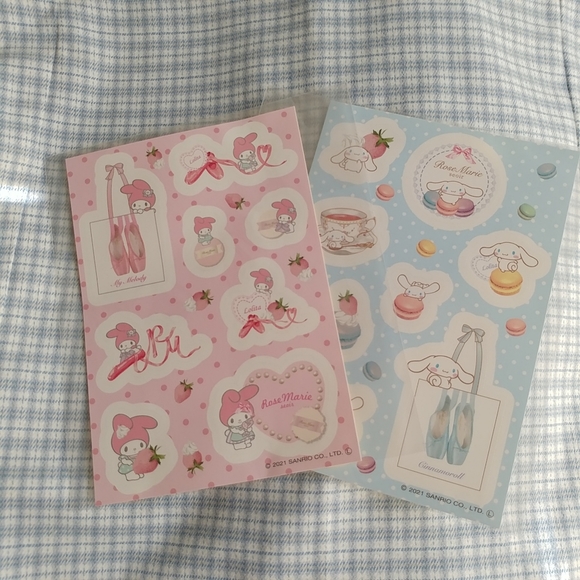 RoseMarie Seoir x Sanrio My Melody stickers - Picture 3 of 3